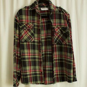 True Roots Plaid Flannel Shirt, Unisex